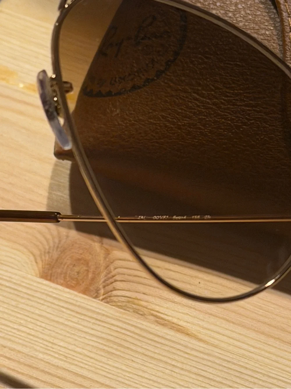 RAY-BAN Aviator sunglasses polarized